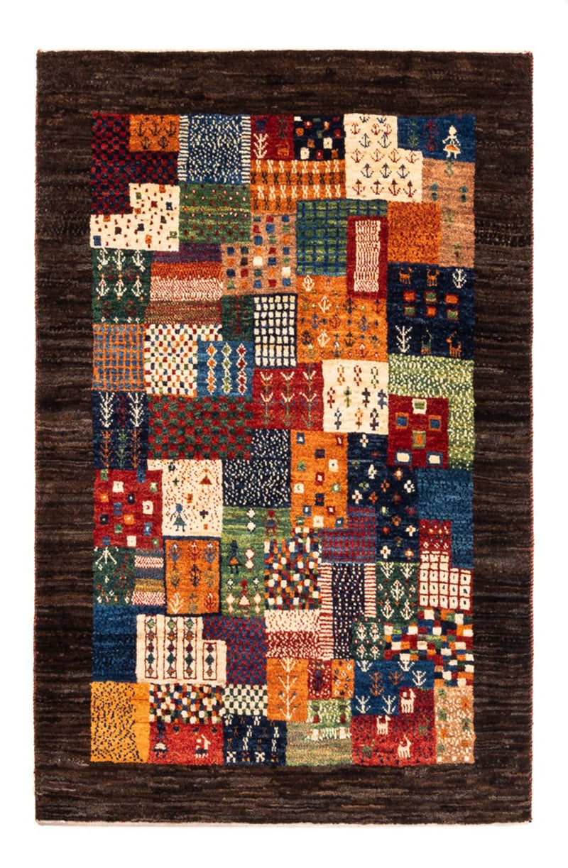 Loribaft Teppe 128x86cm - Perserteppich Wollteppich
