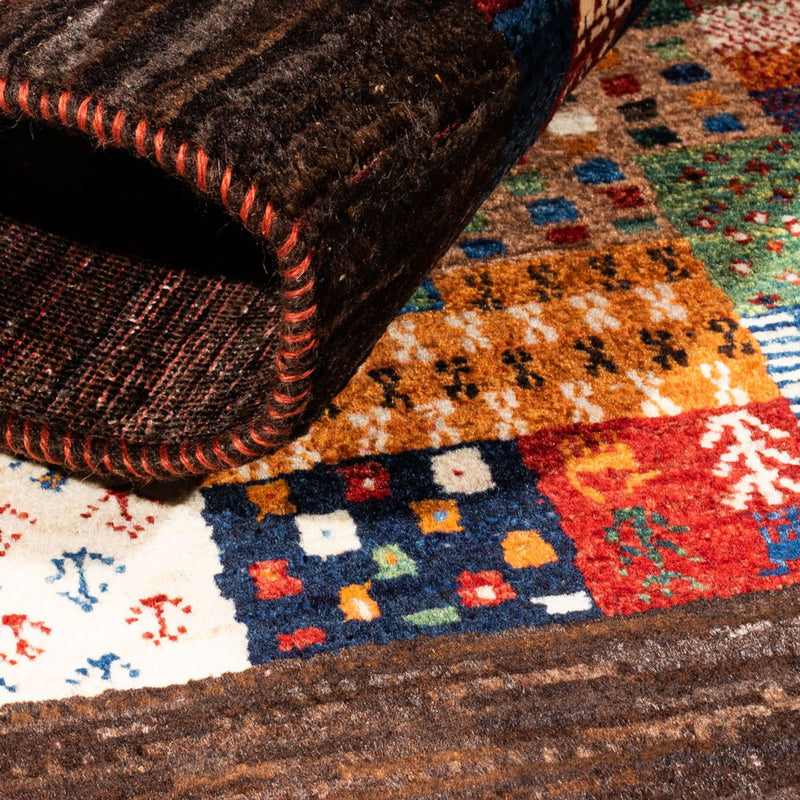 Loribaft Teppe 128x86cm - Perserteppich Wollteppich