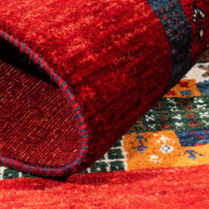 Loribaft Teppe 122x82cm - Perserteppich Wollteppich