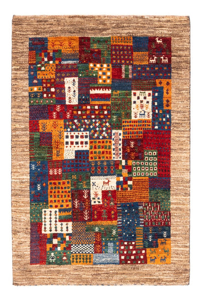 Loribaft Teppe 84x123cm - Perserteppich Wollteppich