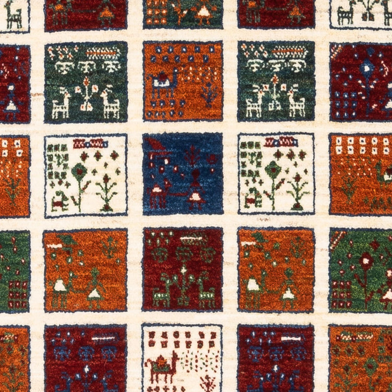 Loribaft Teppe 132x84cm - Perserteppich Wollteppich