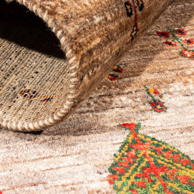 Loribaft Teppe 133x83cm - Perserteppich Wollteppich