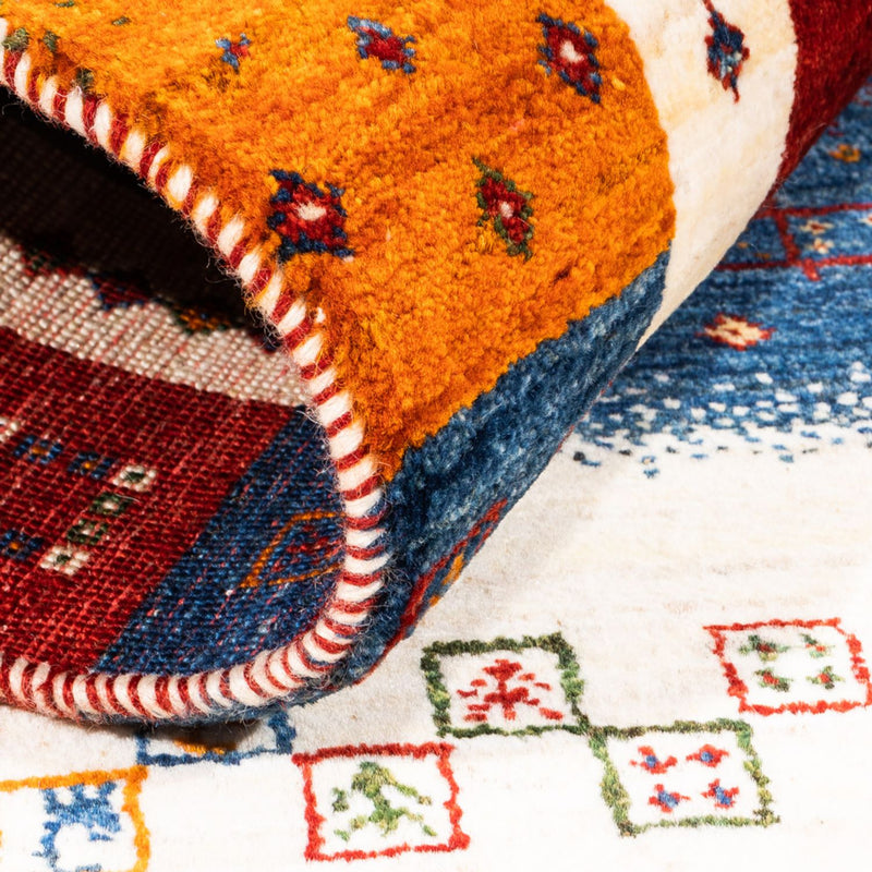 Loribaft Teppe 122x82cm - Perserteppich Wollteppich
