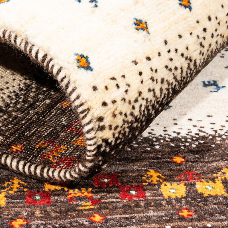 Gabbeh teppe - Loribaft persisk teppe - Royal - 127 x 83 cm - flerfarget