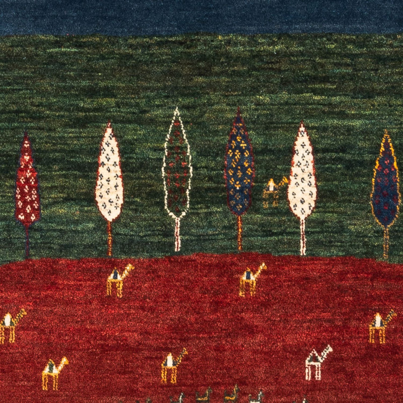 Loribaft Teppe 122x83cm - Perserteppich Wollteppich