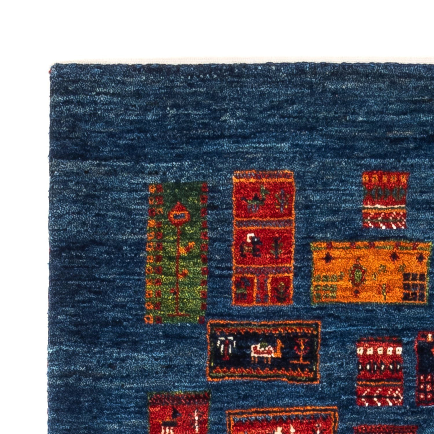 Loribaft Teppe 123x86cm - Perserteppich Wollteppich