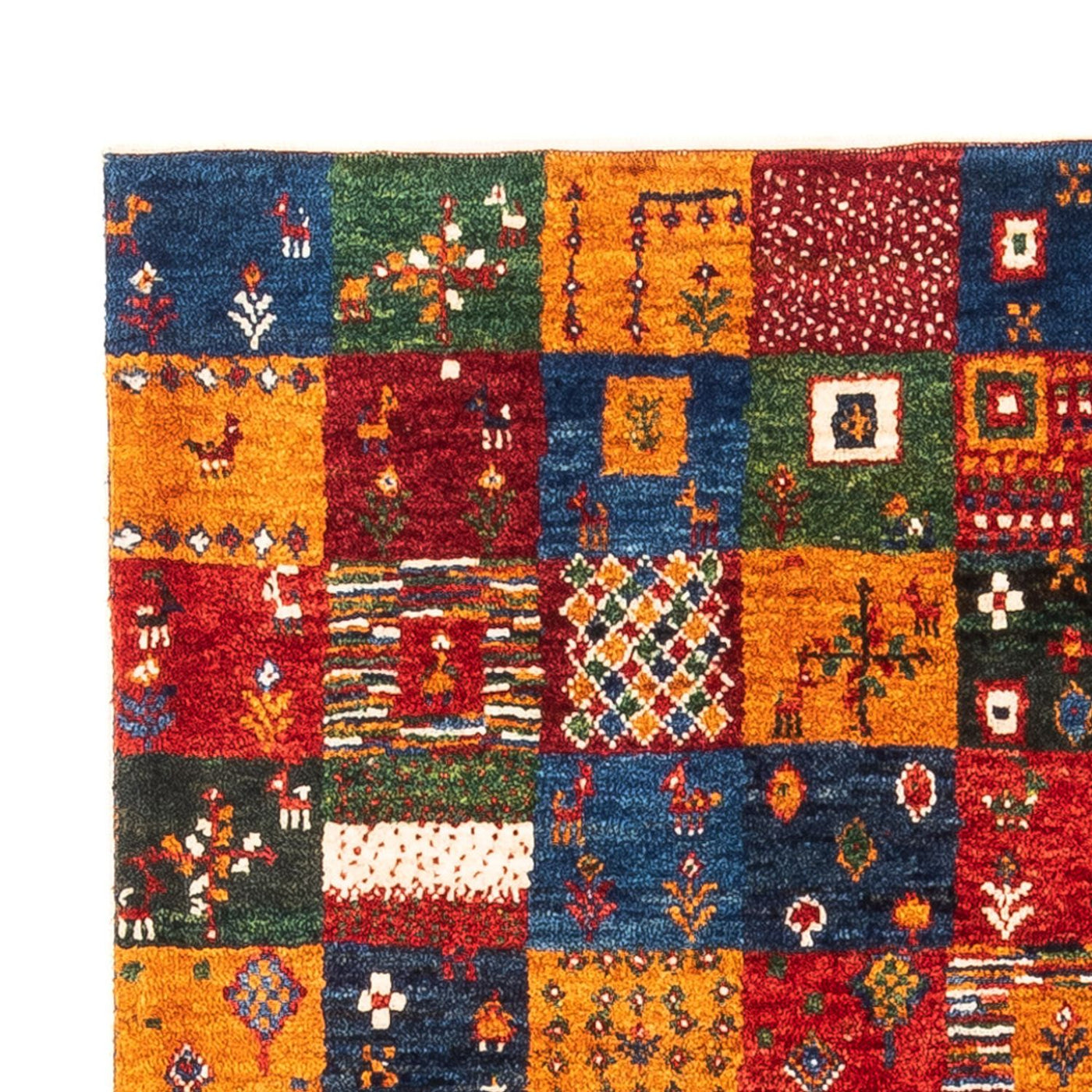 Loribaft Teppe 119x85cm - Perserteppich Wollteppich