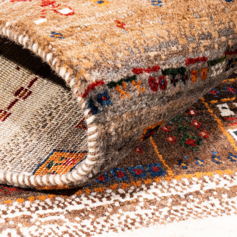 Loribaft Teppe 124x85cm - Perserteppich Wollteppich