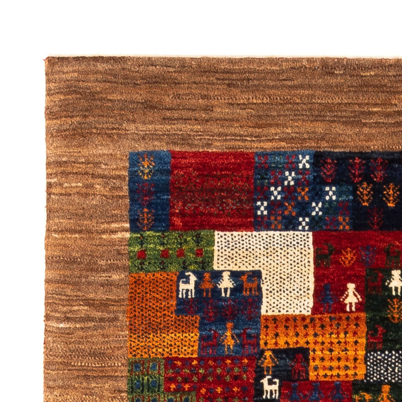 Gabbeh teppe - Loribaft persisk teppe - Royal - 134 x 88 cm - flerfarget