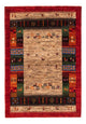 Loribaft Teppe 125x87cm - Perserteppich Wollteppich