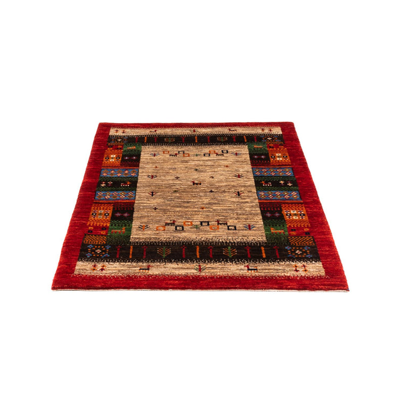Loribaft Teppe 125x87cm - Perserteppich Wollteppich