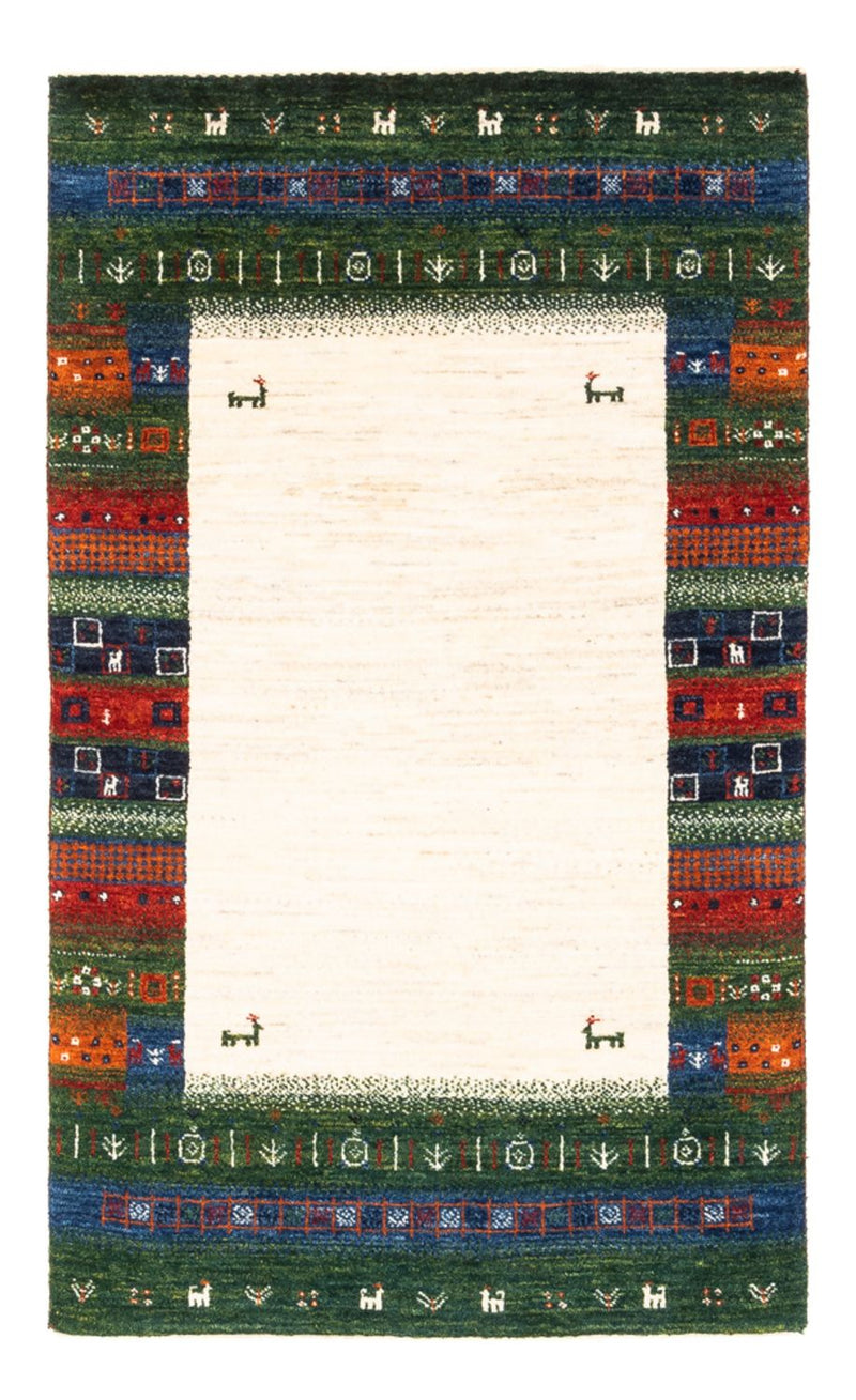 Loribaft Teppe 132x83cm - Perserteppich Wollteppich