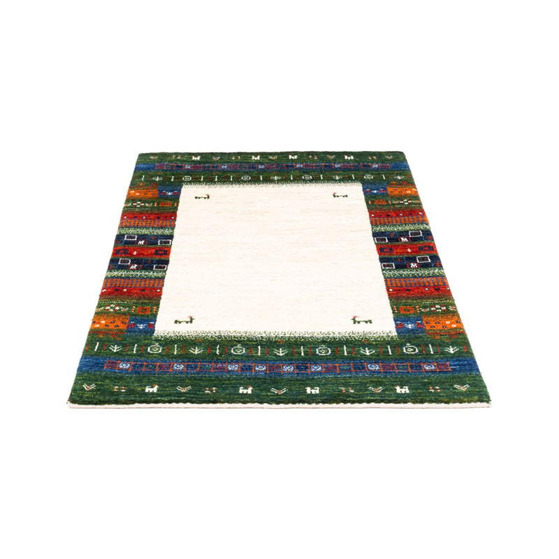 Loribaft Teppe 132x83cm - Perserteppich Wollteppich