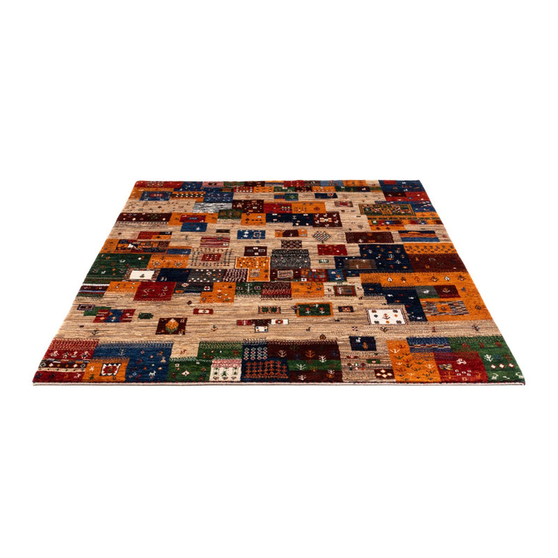 Loribaft Teppe 192x152cm - Perserteppich Wollteppich