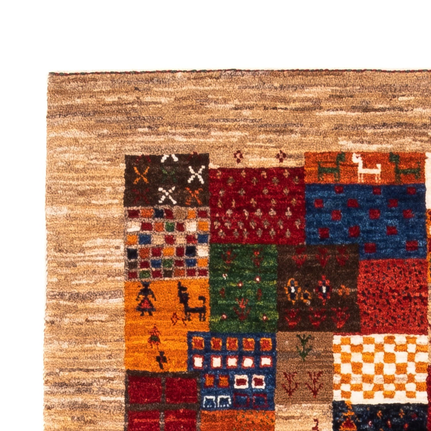 Loribaft Teppe 145x89cm - Perserteppich Wollteppich