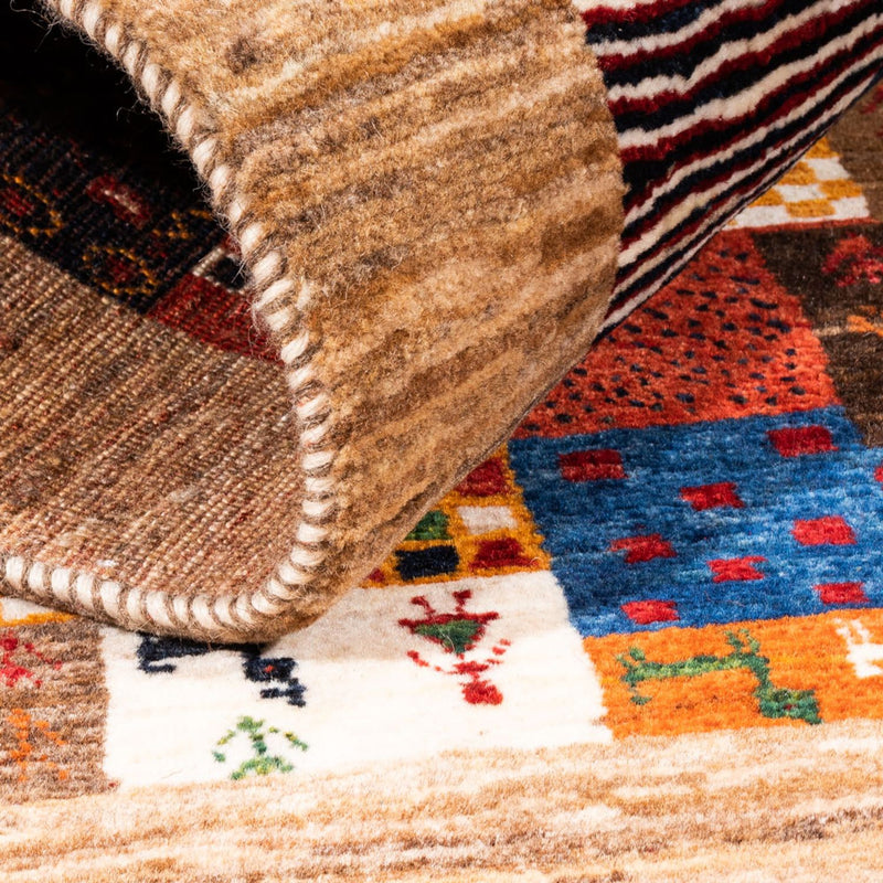 Loribaft Teppe 145x89cm - Perserteppich Wollteppich