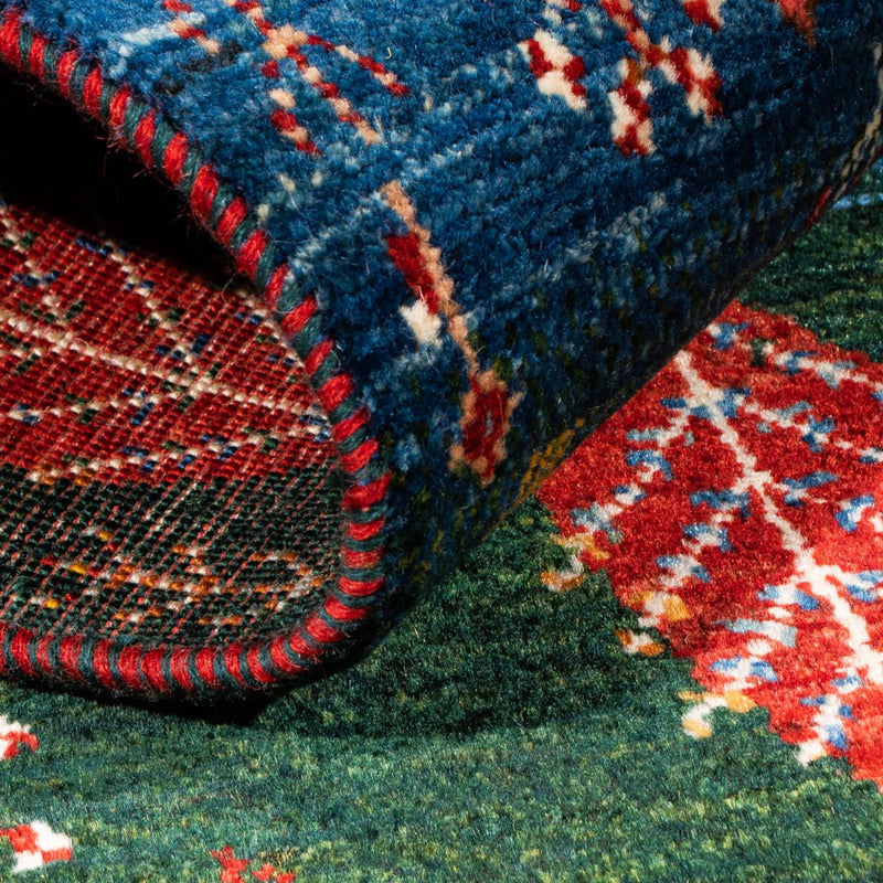 Loribaft Teppe 132x84cm - Perserteppich Wollteppich
