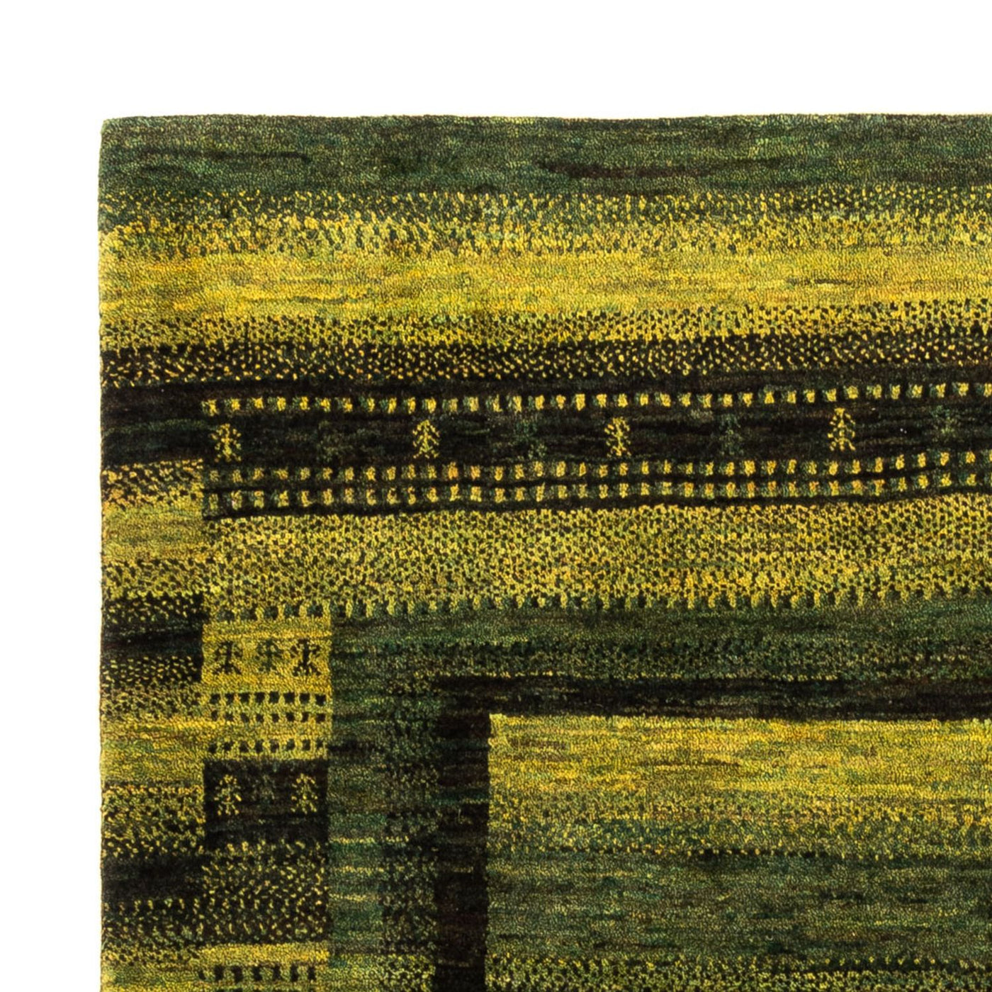 Loribaft Teppe 199x154cm - Perserteppich Wollteppich