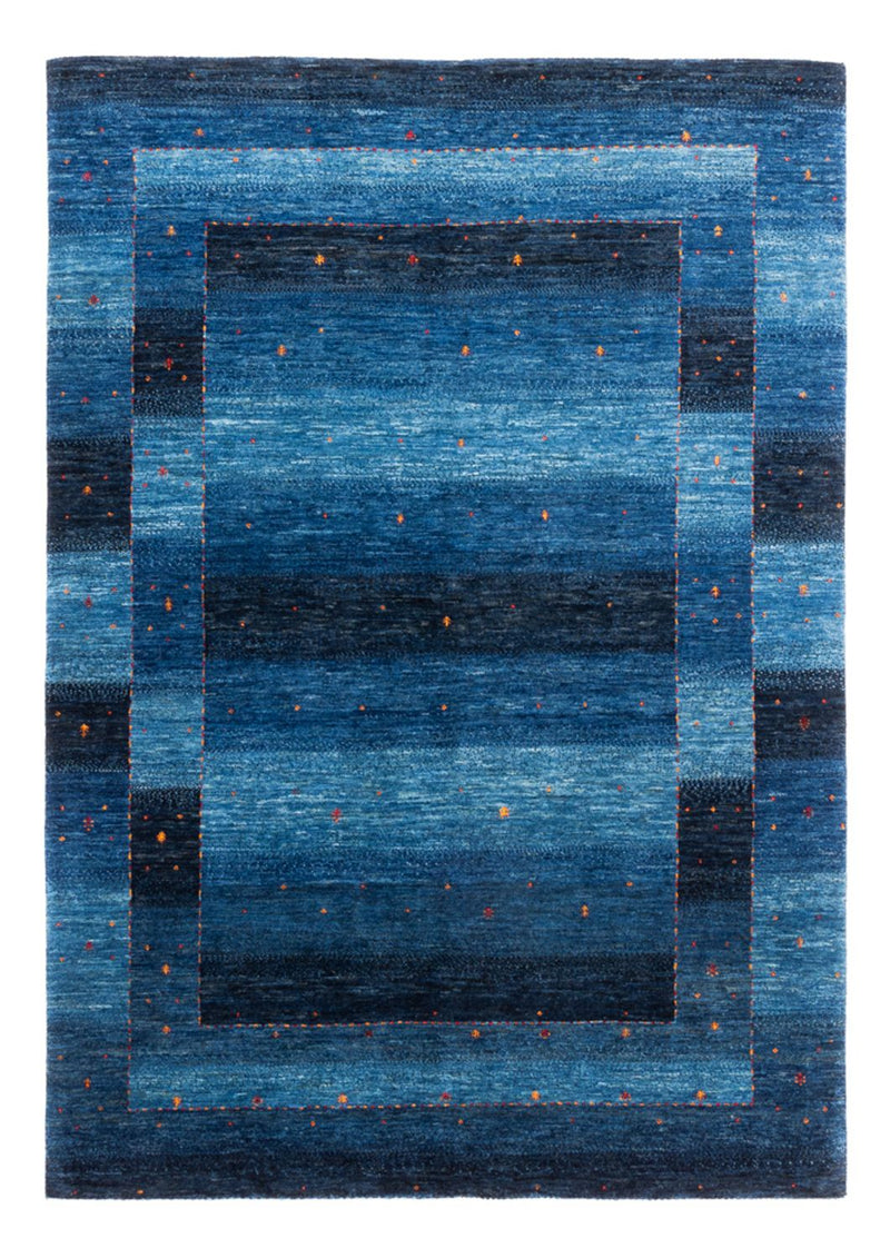 Gabbeh teppe - Loribaft persisk teppe - 215 x 152 cm - blå