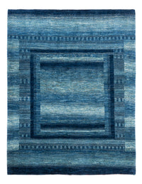 Gabbeh teppe - Loribaft persisk teppe - Royal - 198 x 158 cm - blå – product image