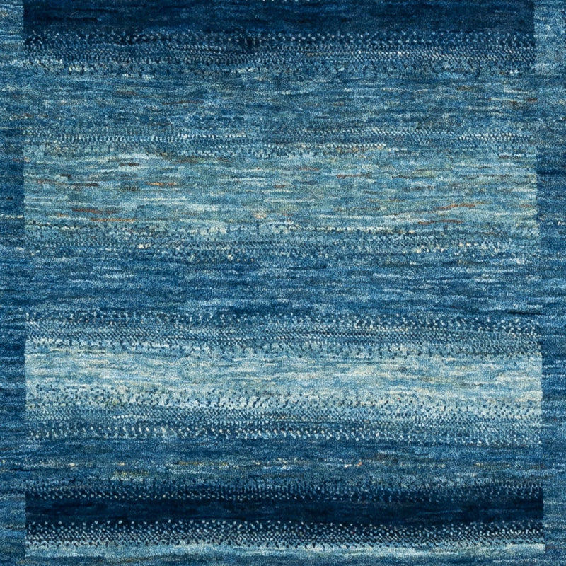 Gabbeh teppe - Loribaft persisk teppe - Royal - 198 x 158 cm - blå