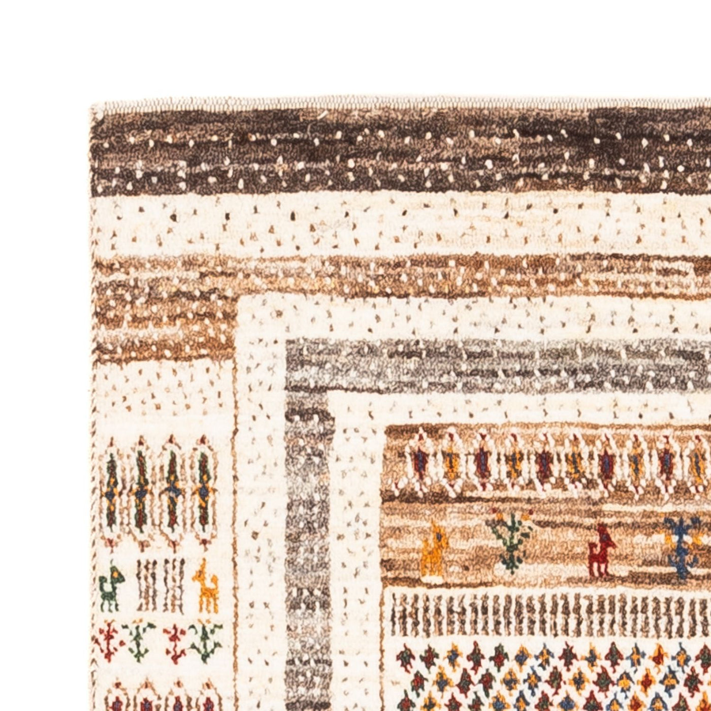 Loribaft Teppe 117x76cm - Perserteppich Wollteppich