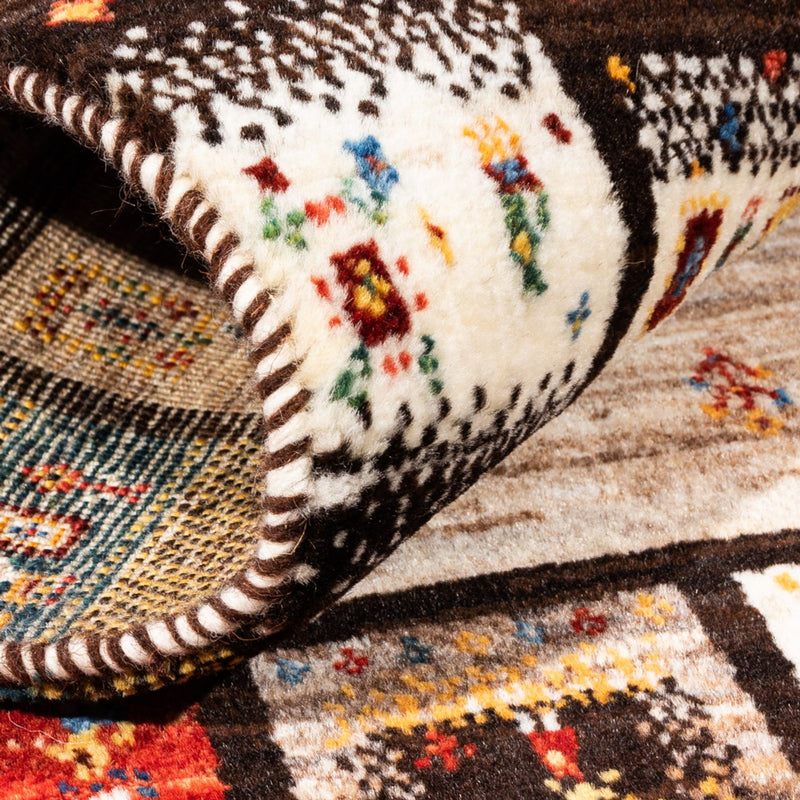 Loribaft Teppe 136x87cm - Perserteppich Wollteppich