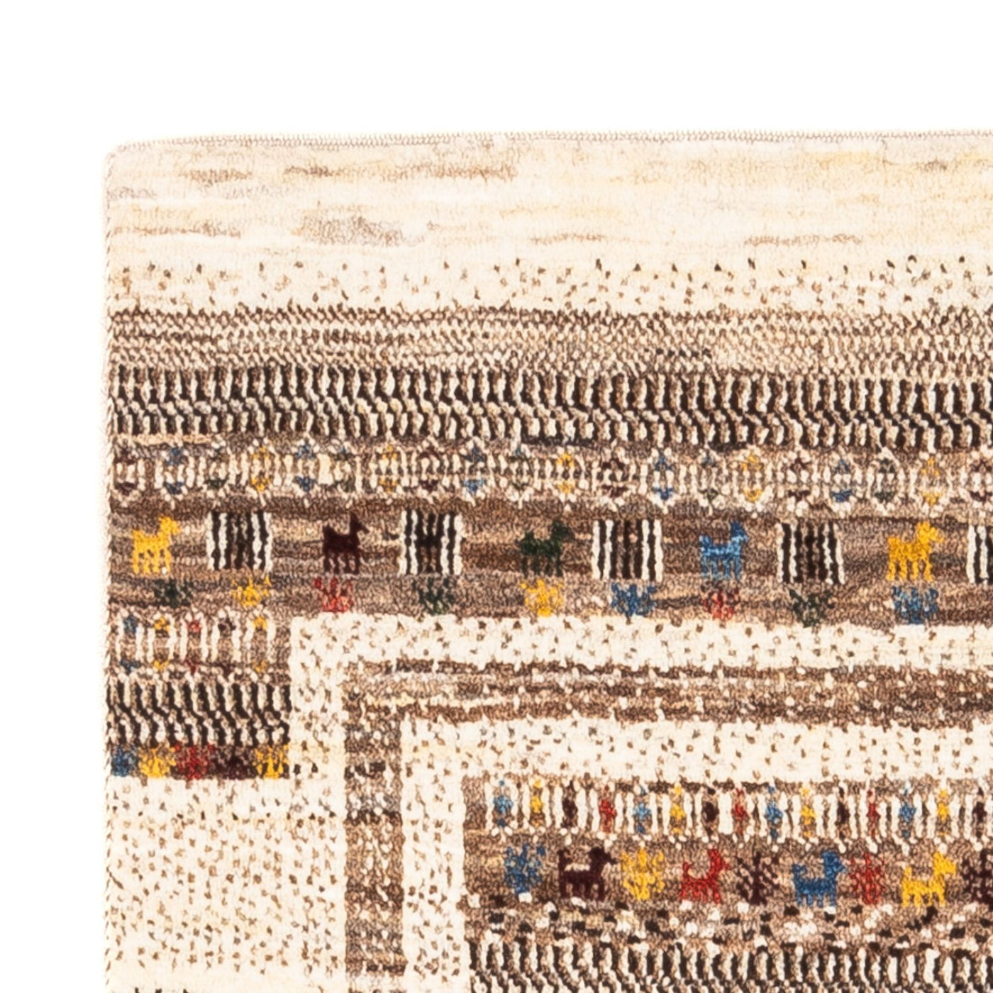 Loribaft Teppe 132x84cm - Perserteppich Wollteppich