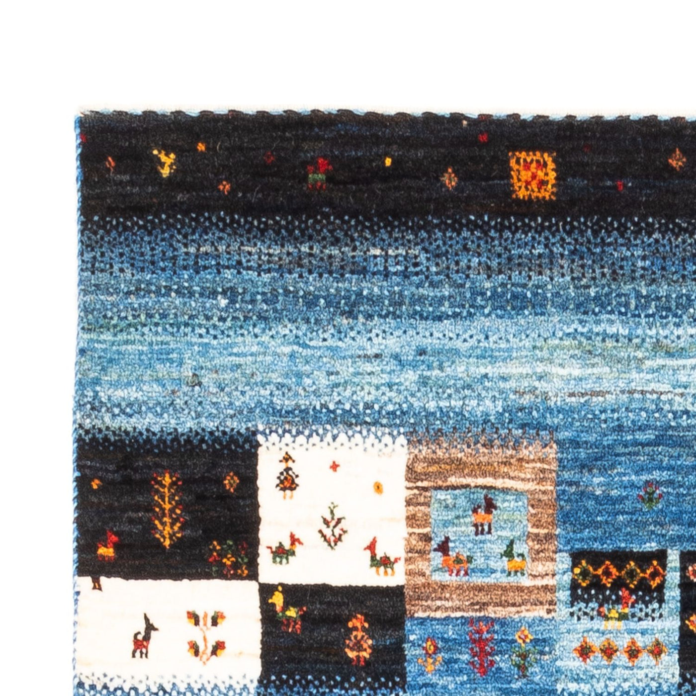 Loribaft Teppe 162x106cm - Perserteppich Wollteppich