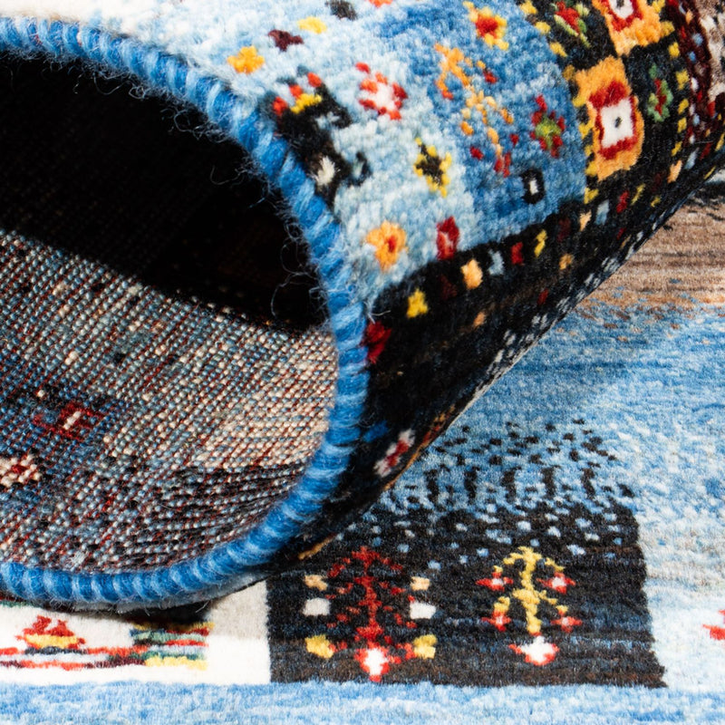 Loribaft Teppe 141x87cm - Perserteppich Wollteppich