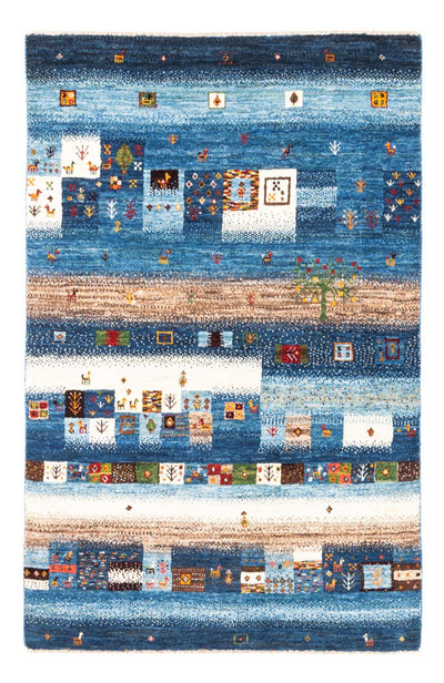 Loribaft Teppe 103x154cm - Perserteppich Wollteppich