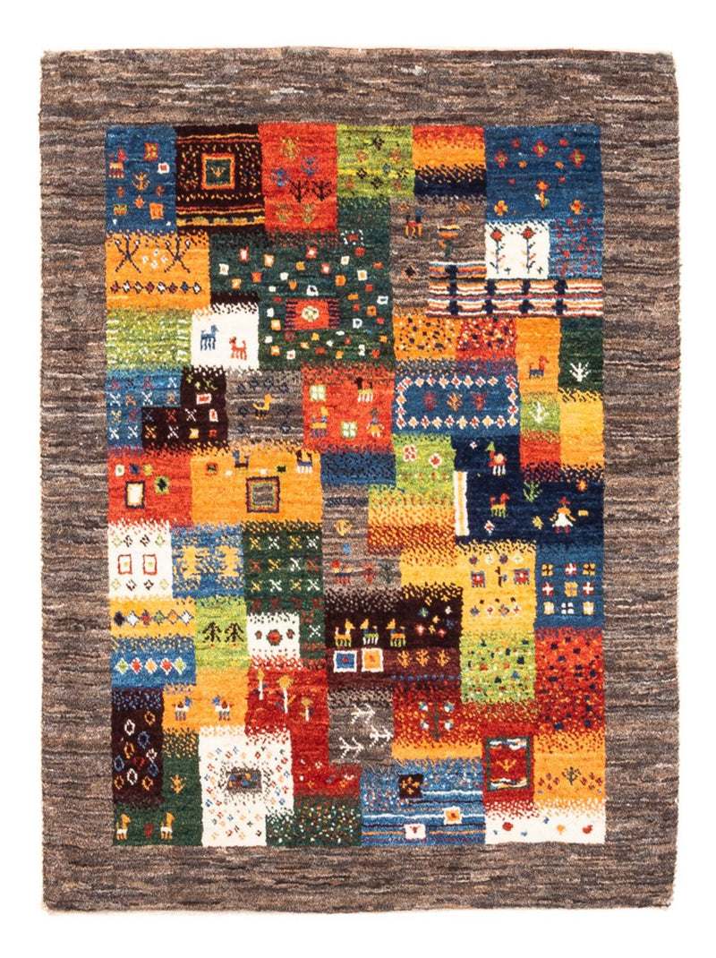 Loribaft Teppe 106x81cm - Perserteppich Wollteppich