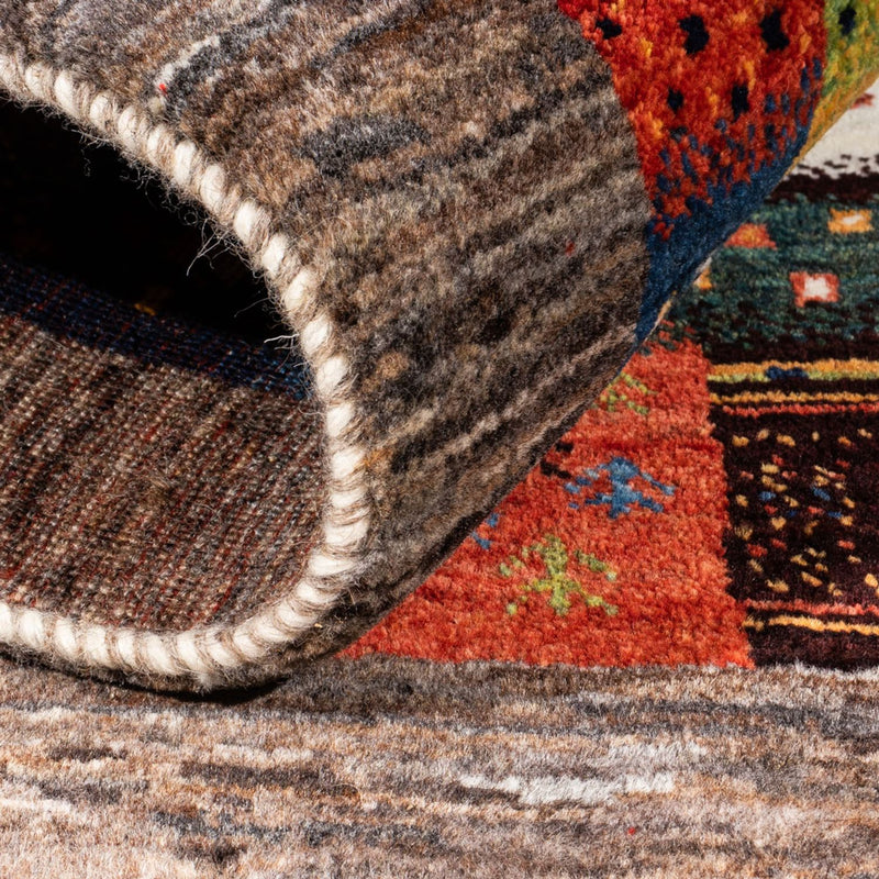 Loribaft Teppe 106x81cm - Perserteppich Wollteppich