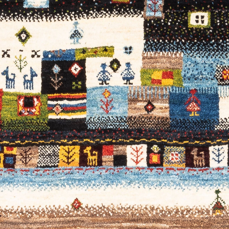 Loribaft Teppe 132x85cm - Perserteppich Wollteppich