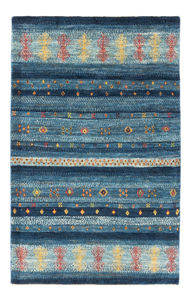 Gabbeh teppe - Loribaft persisk teppe - Royal - 129 x 84 cm - flerfarget
