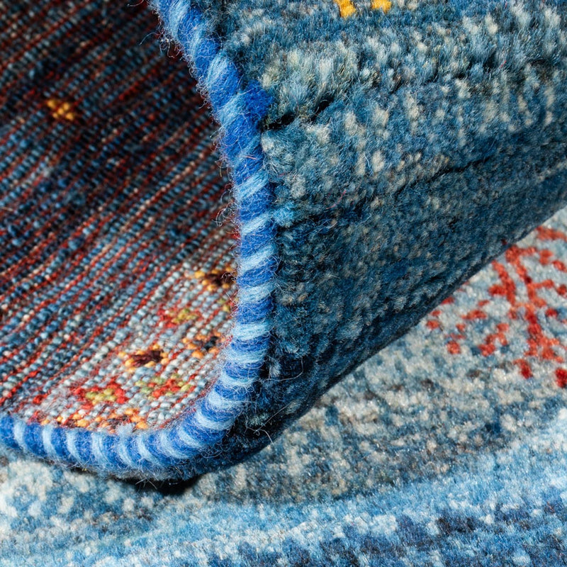 Gabbeh teppe - Loribaft persisk teppe - Royal - 129 x 84 cm - flerfarget