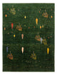 Loribaft Teppe 191x143cm - Perserteppich Wollteppich