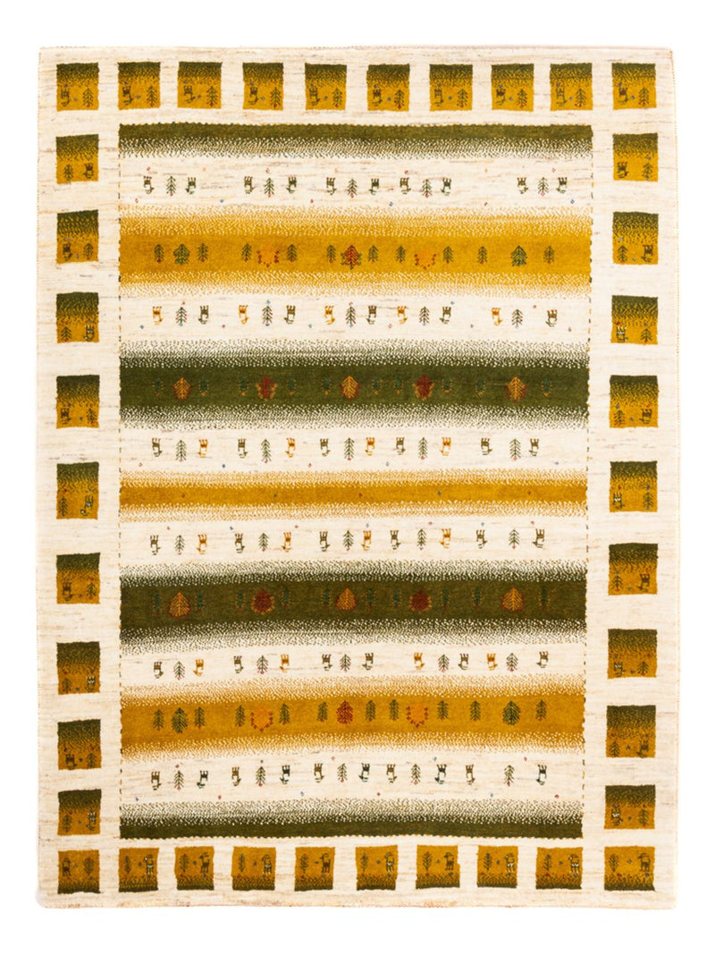 Loribaft Teppe 158x203cm - Perserteppich Wollteppich