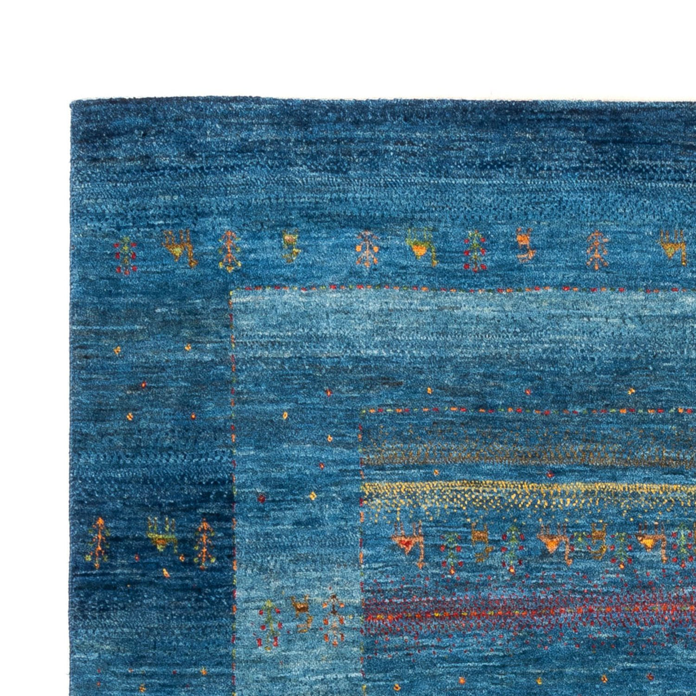 Loribaft Teppe 200x147cm - Perserteppich Wollteppich