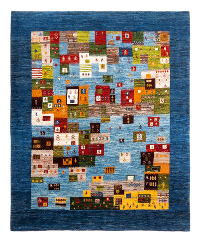 Loribaft Teppe 159x192cm - Perserteppich Wollteppich