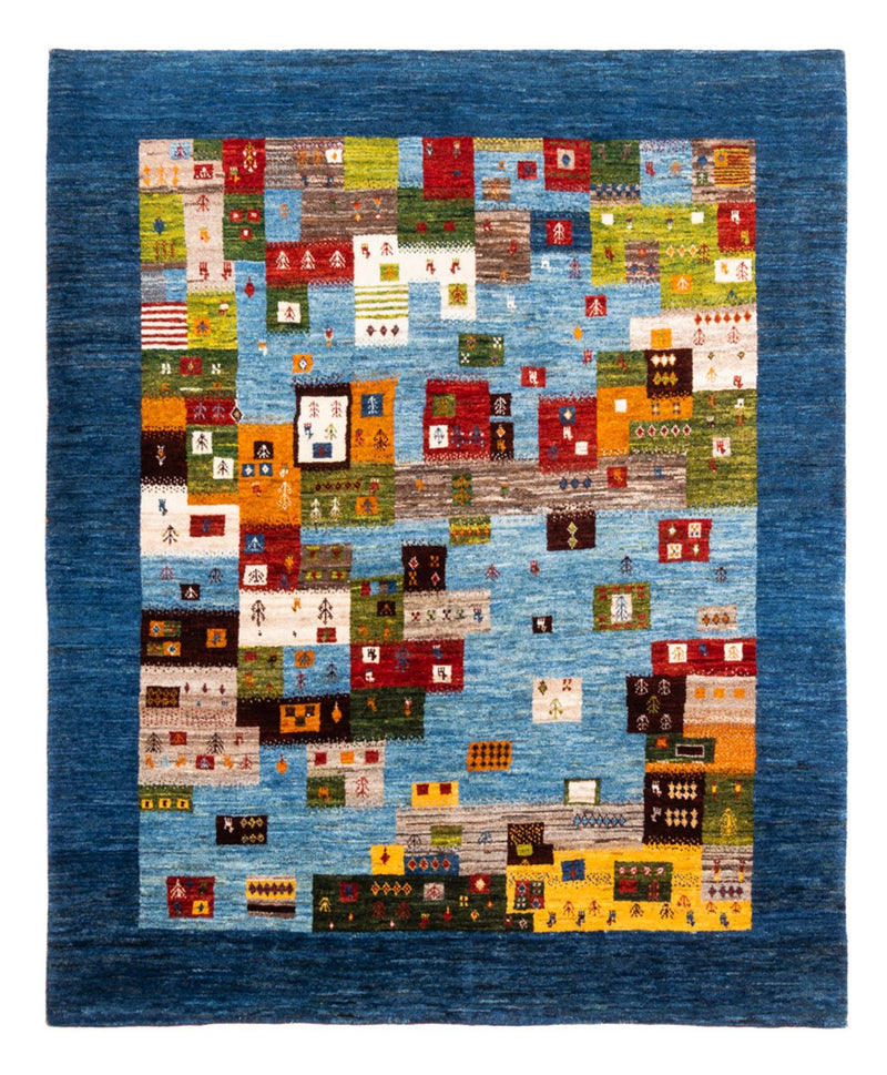 Loribaft Teppe 192x159cm - Perserteppich Wollteppich