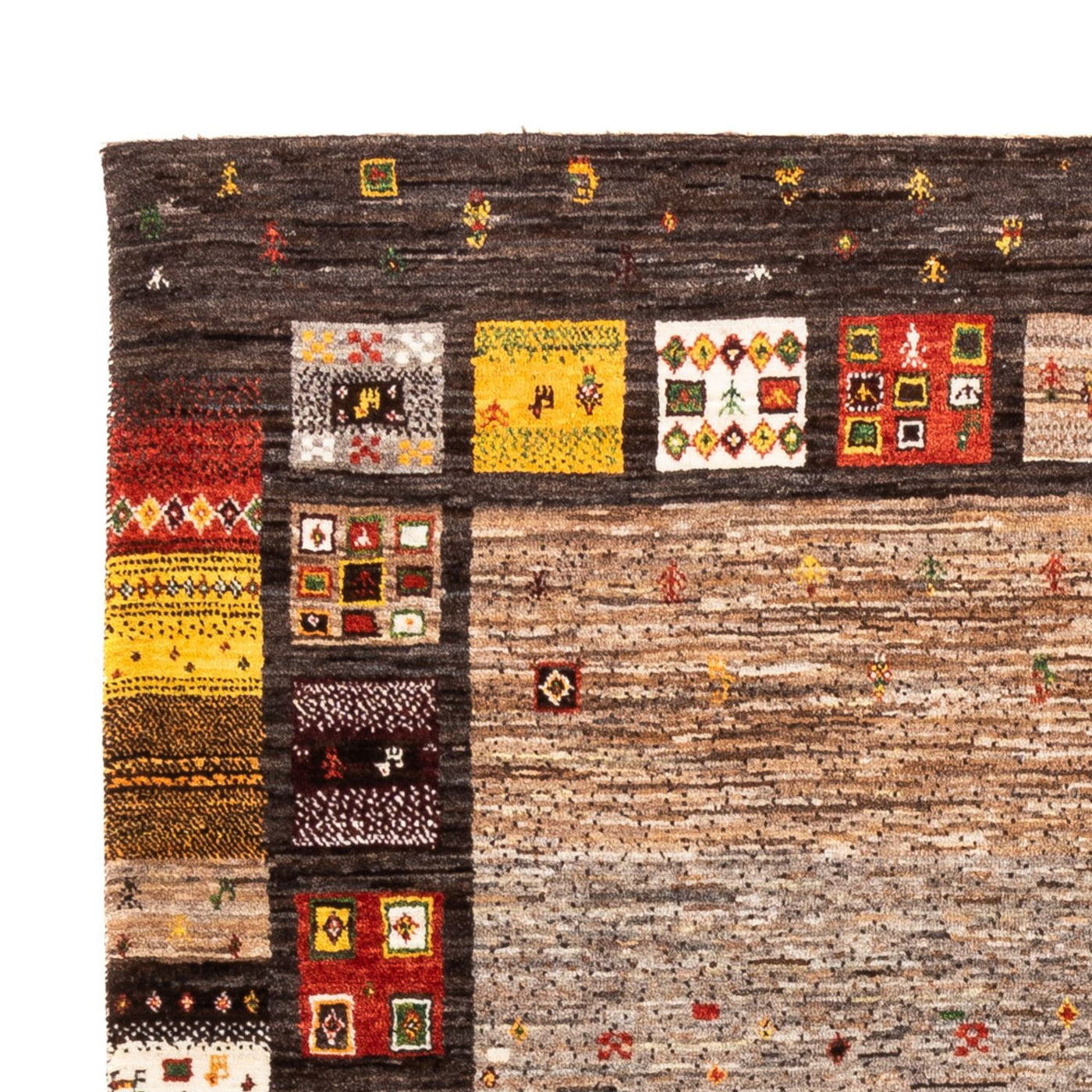 Loribaft Teppe 204x153cm - Perserteppich Wollteppich