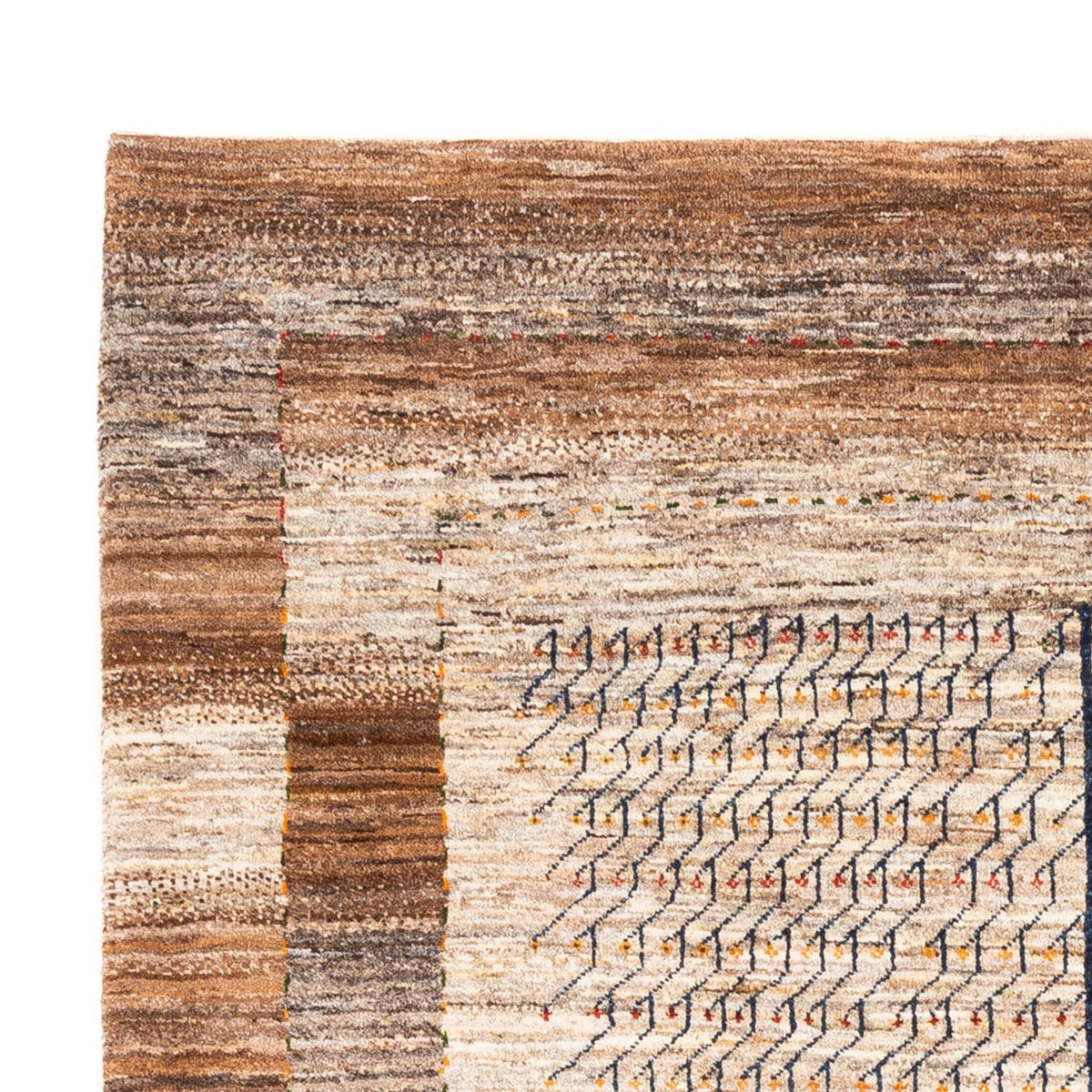 Loribaft Teppe 155x208cm - Perserteppich Wollteppich