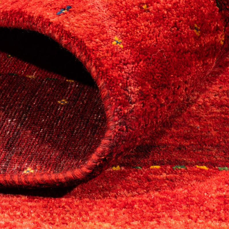 Gabbeh teppe - Loribaft persisk teppe - 170 x 147 cm - rød