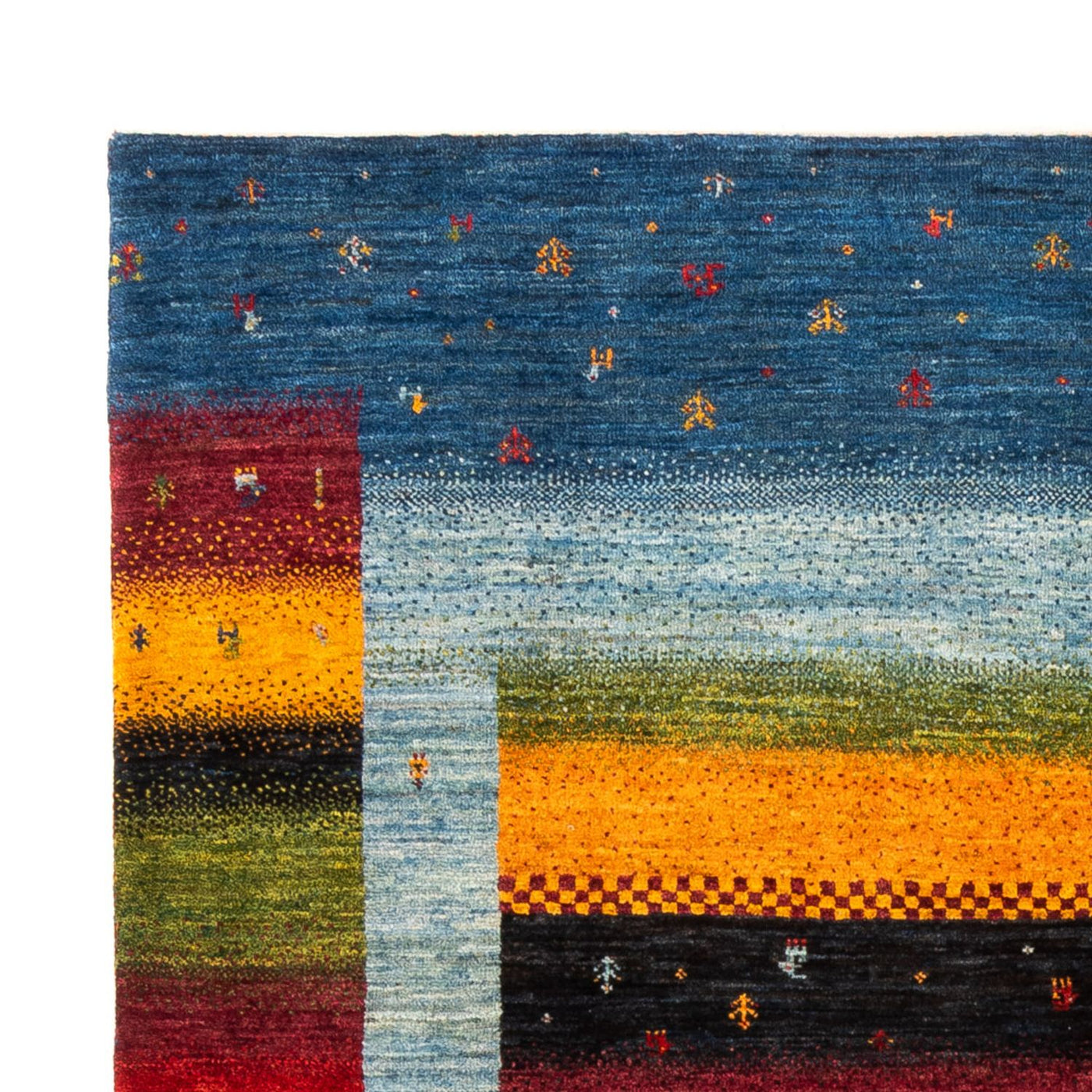 Loribaft Teppe 210x148cm - Perserteppich Wollteppich