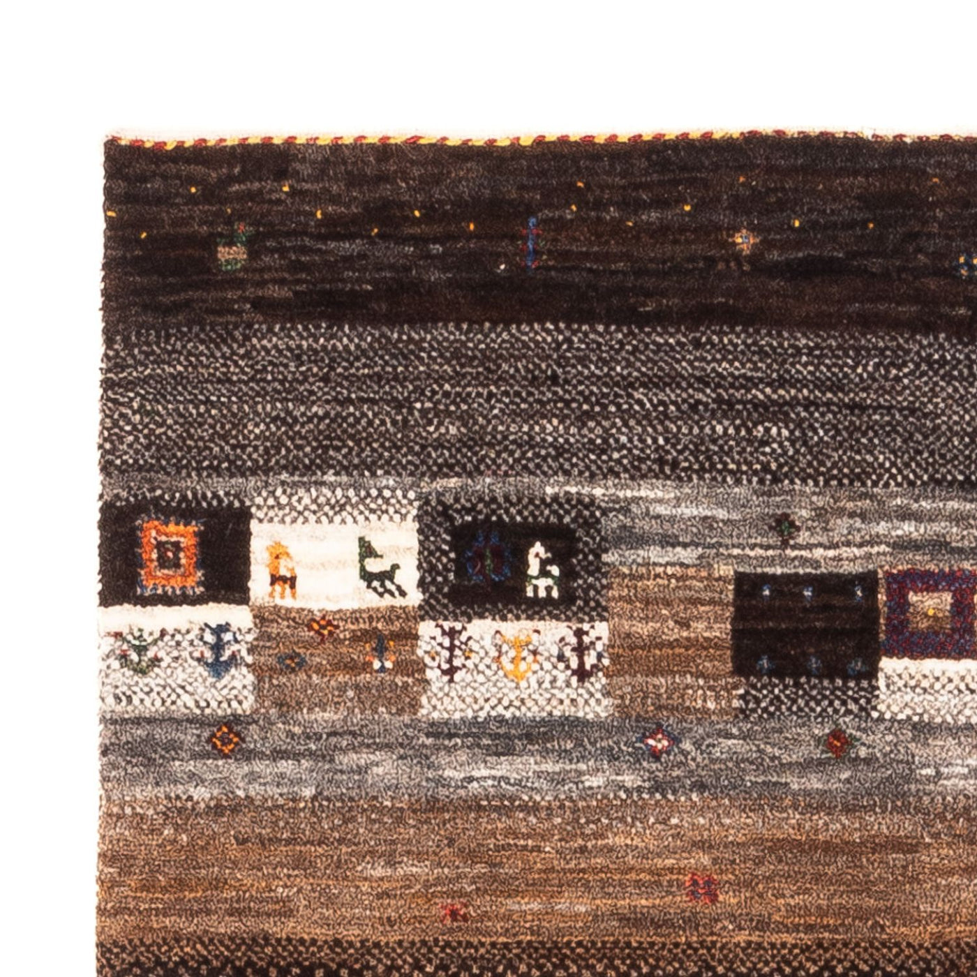 Loribaft Teppe 129x84cm - Perserteppich Wollteppich