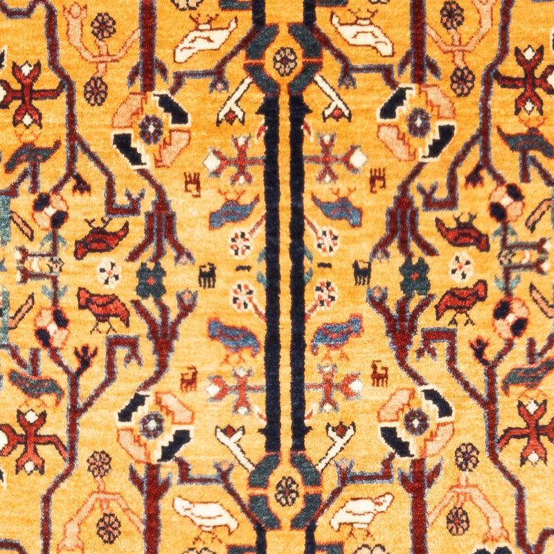 Persisk Gabbeh Teppe 110x170cm - Perserteppich Wollteppich