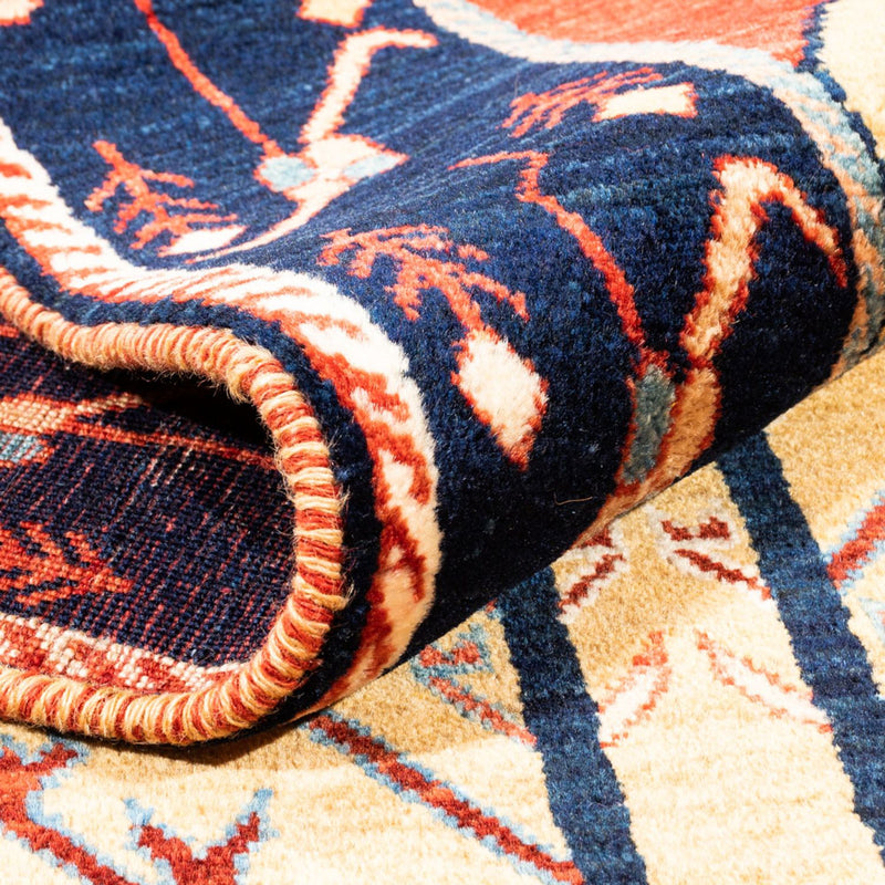 Persisk Gabbeh Teppe 110x170cm - Perserteppich Wollteppich