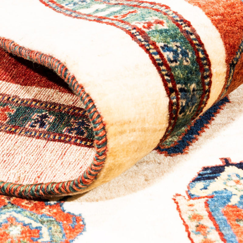 Persisk Gabbeh Teppe 214x154cm - Perserteppich Wollteppich