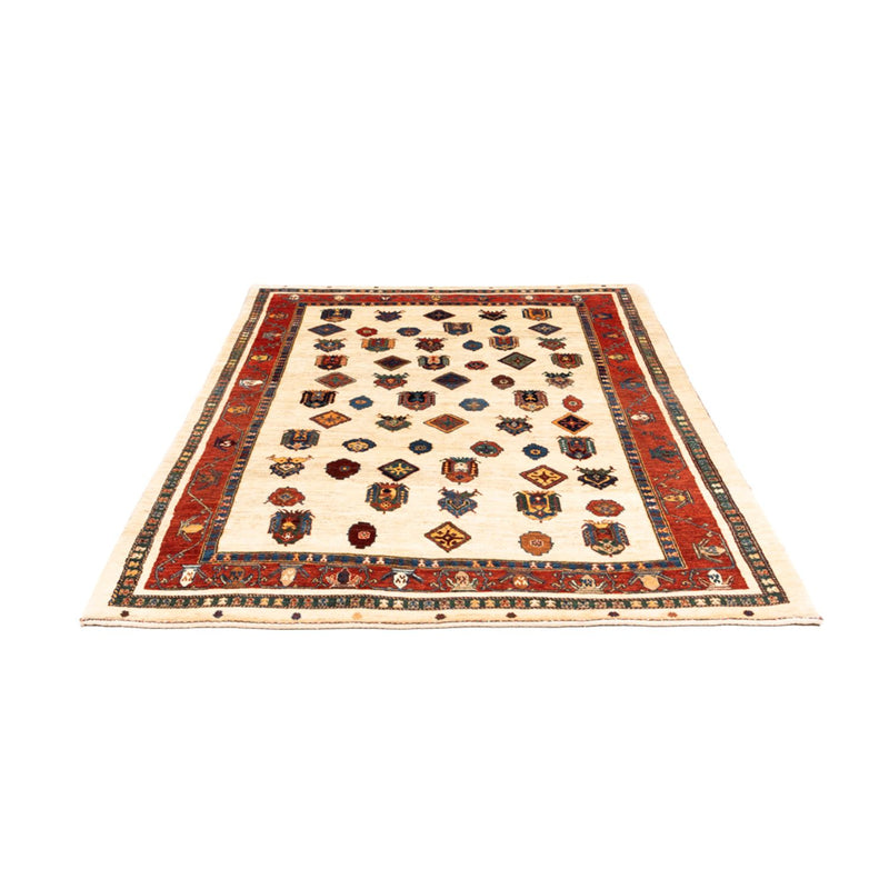 Persisk Gabbeh Teppe 214x154cm - Perserteppich Wollteppich